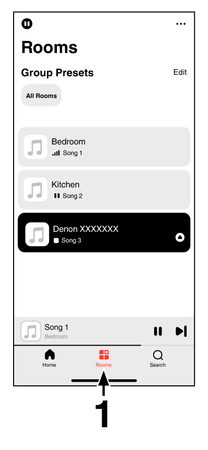 App Select Room De XXXXXXX